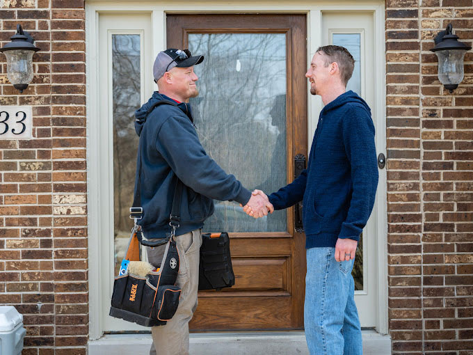 Hey Guy with a Satisfied Homeowner