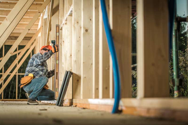 Working on Framing Construction